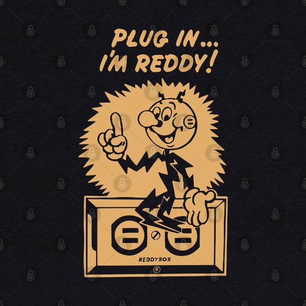 plug in reddy kilowatt brown by Sayang Anak